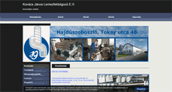 Desktop Screenshot of lemezfeldolgozo.hu