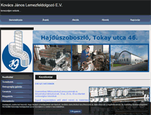Tablet Screenshot of lemezfeldolgozo.hu